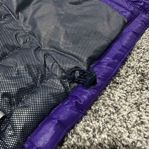 Women's COLUMBIA Omni-Heat Goose Down, Feather Jacket, Medium, Purple, Pre-owned - Picture 10 of 14